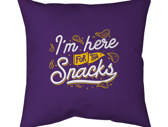 Here For The Snacks
