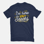 Here For The Snacks-womens fitted tee-tobefonseca