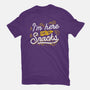 Here For The Snacks-womens fitted tee-tobefonseca
