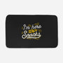 Here For The Snacks-none memory foam bath mat-tobefonseca