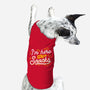 Here For The Snacks-dog basic pet tank-tobefonseca
