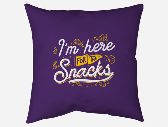 Here For The Snacks