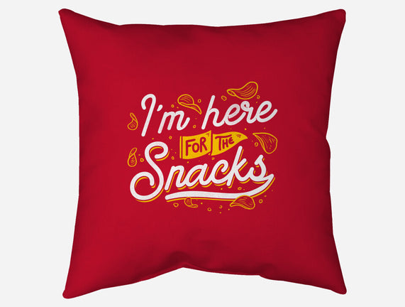 Here For The Snacks