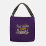 Here For The Snacks-none adjustable tote-tobefonseca