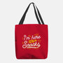 Here For The Snacks-none basic tote-tobefonseca