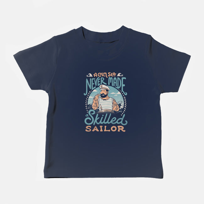 A Skilled Sailor-baby basic tee-tobefonseca