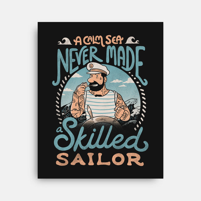 A Skilled Sailor-none stretched canvas-tobefonseca