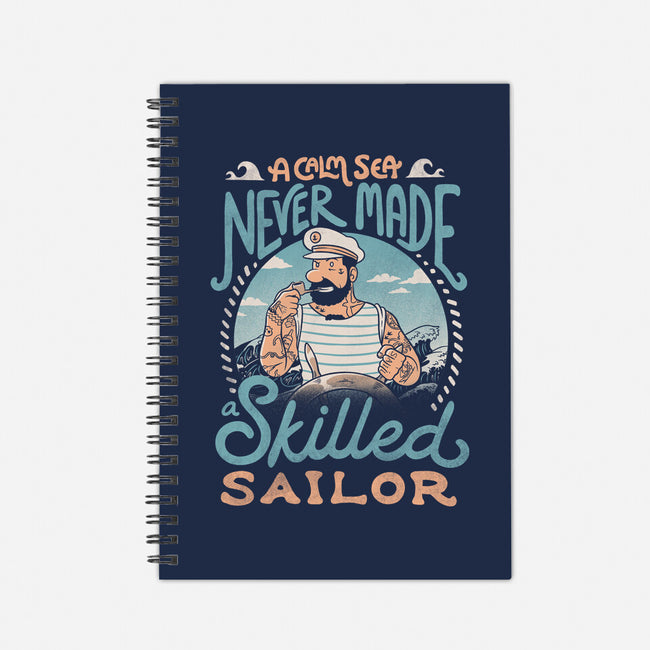 A Skilled Sailor-none dot grid notebook-tobefonseca