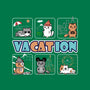 VaCATion-none polyester shower curtain-NMdesign