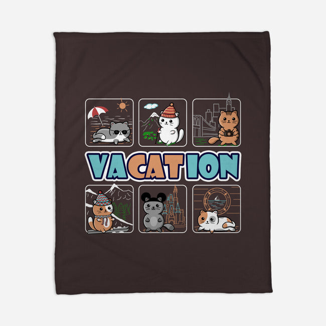 VaCATion-none fleece blanket-NMdesign