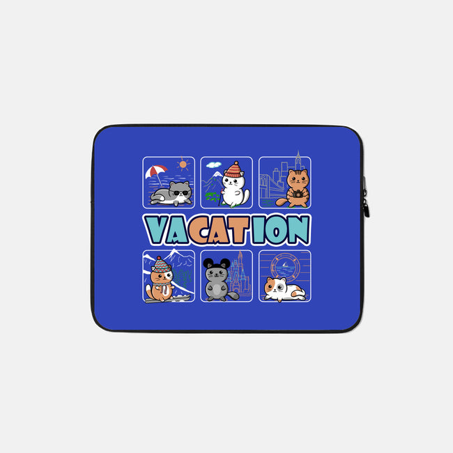 VaCATion-none zippered laptop sleeve-NMdesign