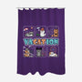 VaCATion-none polyester shower curtain-NMdesign