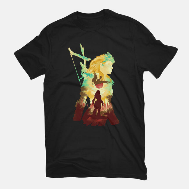 Adventure To The West-womens basic tee-hypertwenty