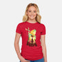 Adventure To The West-womens fitted tee-hypertwenty