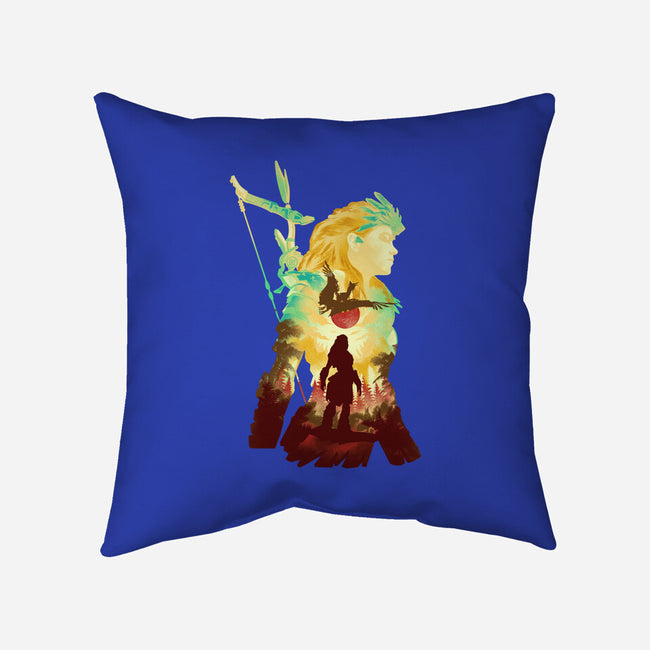Adventure To The West-none removable cover w insert throw pillow-hypertwenty