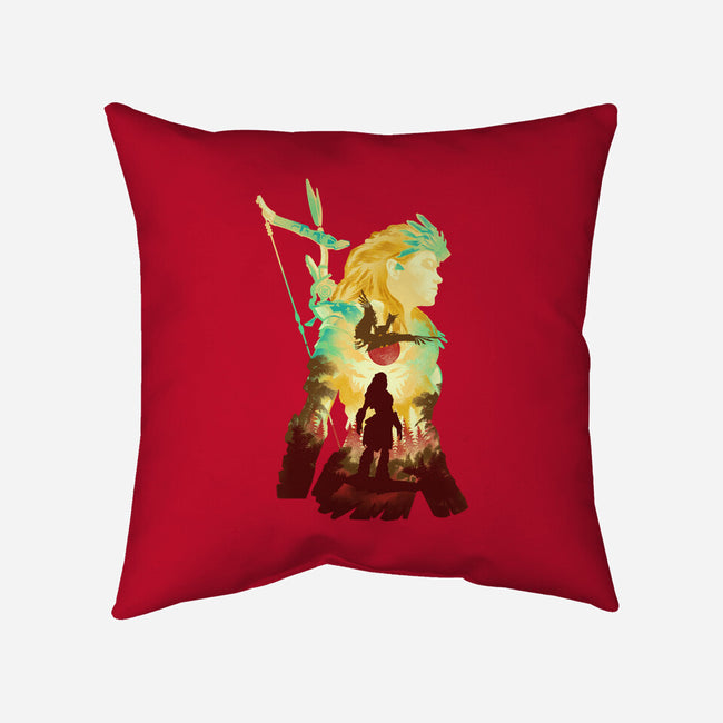 Adventure To The West-none removable cover throw pillow-hypertwenty