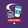 Subscribed To Coffee-none drawstring bag-Boggs Nicolas