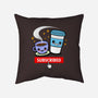 Subscribed To Coffee-none removable cover throw pillow-Boggs Nicolas