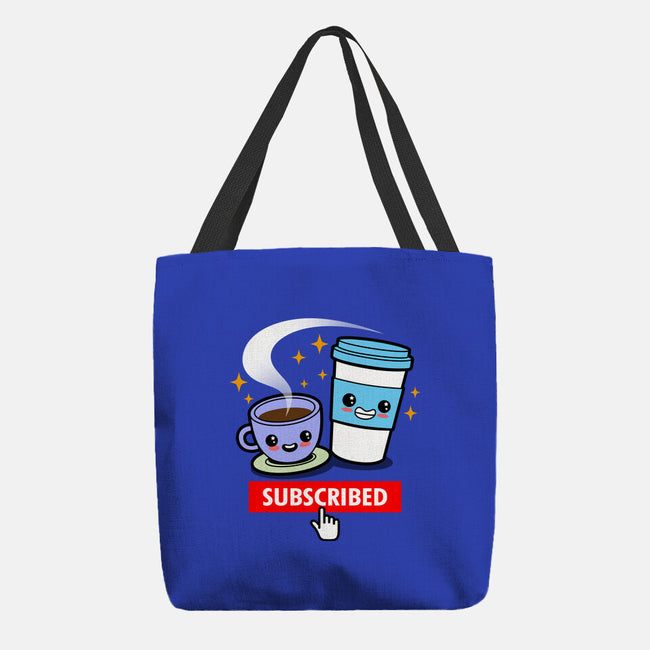 Subscribed To Coffee-none basic tote-Boggs Nicolas