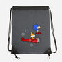 Blue Baron-none drawstring bag-mikebonales