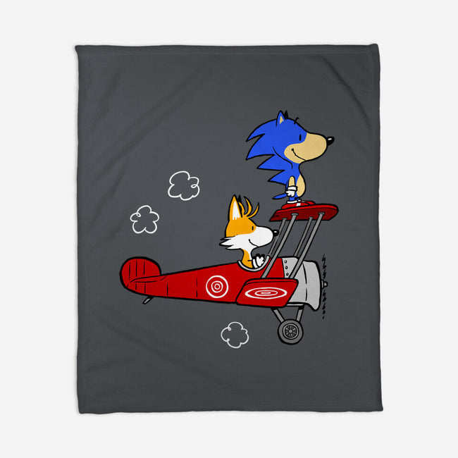 Blue Baron-none fleece blanket-mikebonales