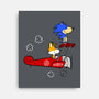 Blue Baron-none stretched canvas-mikebonales