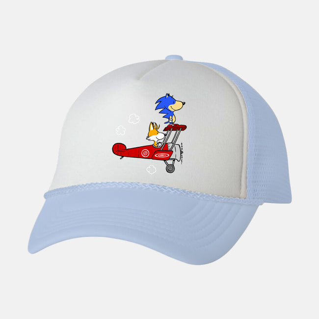 Blue Baron-unisex trucker hat-mikebonales