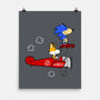 Blue Baron-none matte poster-mikebonales