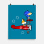 Blue Baron-none matte poster-mikebonales