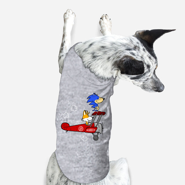 Blue Baron-dog basic pet tank-mikebonales