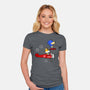 Blue Baron-womens fitted tee-mikebonales