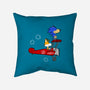 Blue Baron-none removable cover throw pillow-mikebonales