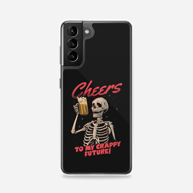 Cheers To My Crappy Future-samsung snap phone case-eduely
