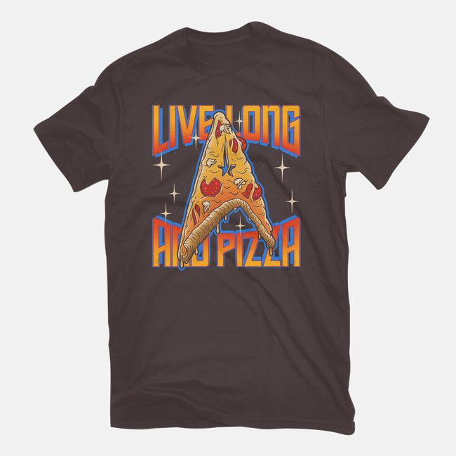 Live Long And Pizza-womens basic tee-Getsousa!