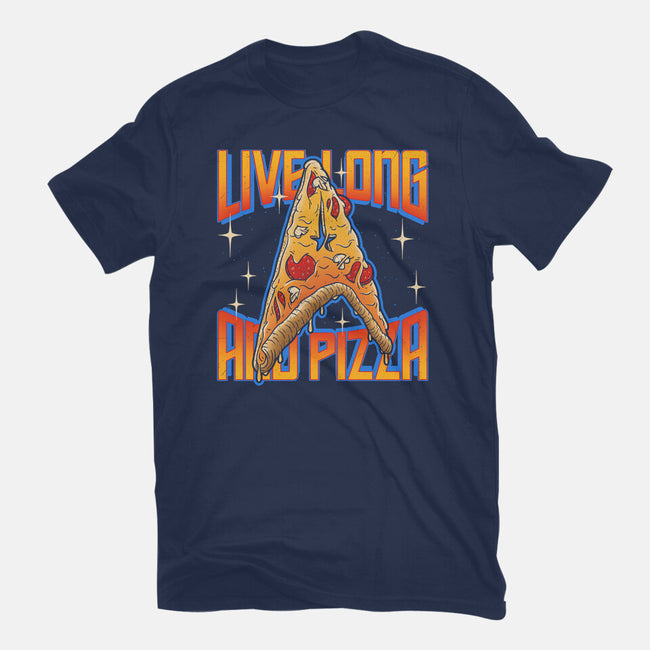 Live Long And Pizza-womens basic tee-Getsousa!