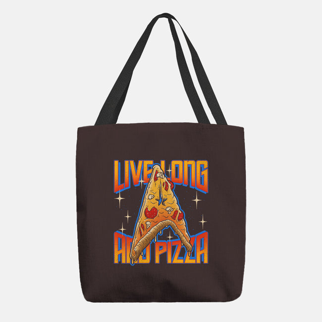 Live Long And Pizza-none basic tote-Getsousa!