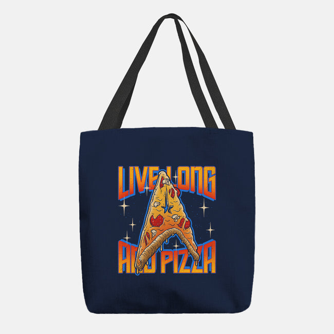 Live Long And Pizza-none basic tote-Getsousa!