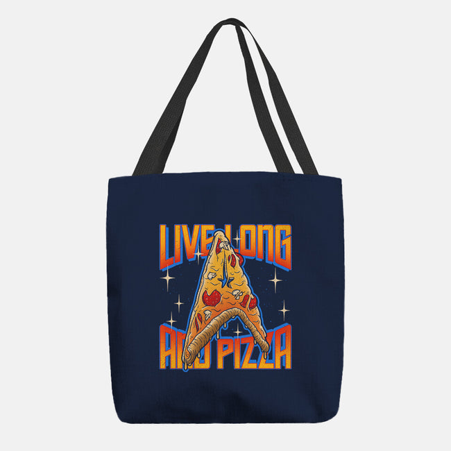 Live Long And Pizza-none basic tote-Getsousa!