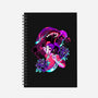 Spirit Monster Fight-none dot grid notebook-heydale