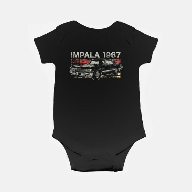 Retro Impala-baby basic onesie-fanfreak1