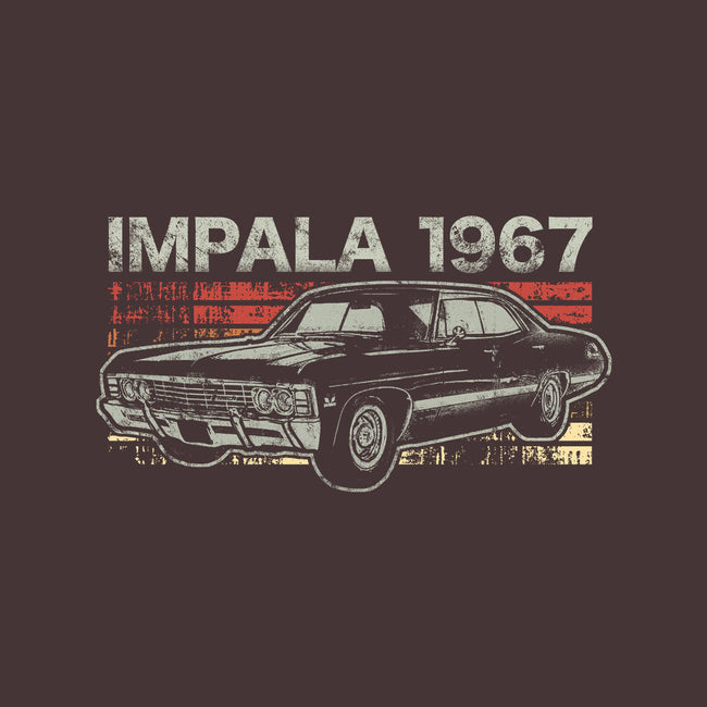 Retro Impala-none glossy sticker-fanfreak1