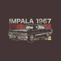 Retro Impala-unisex zip-up sweatshirt-fanfreak1