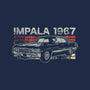 Retro Impala-unisex zip-up sweatshirt-fanfreak1