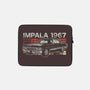 Retro Impala-none zippered laptop sleeve-fanfreak1