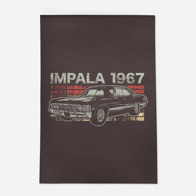 Retro Impala-none outdoor rug-fanfreak1