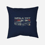 Retro Impala-none removable cover w insert throw pillow-fanfreak1
