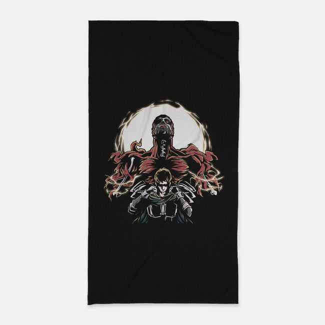 Colossal Shifter-none beach towel-Fearcheck