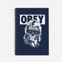 Consume And Obey-none dot grid notebook-Jonathan Grimm Art