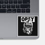 Consume And Obey-none glossy sticker-Jonathan Grimm Art