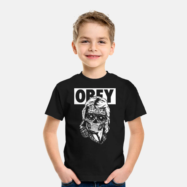Consume And Obey-youth basic tee-Jonathan Grimm Art